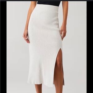 Splendid Rumi Ribbed Set Heather Oatmeal